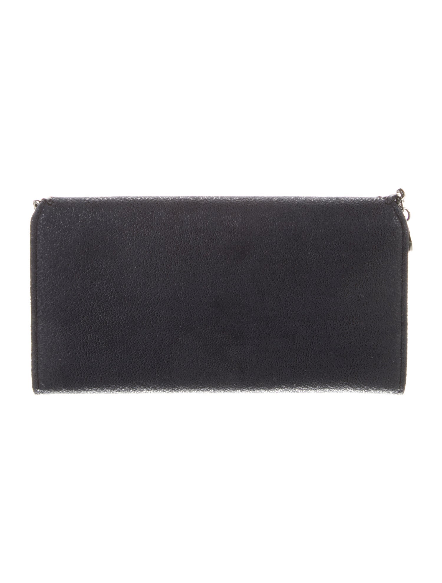 Stella McCartney Vegan Suede Continental Wallet