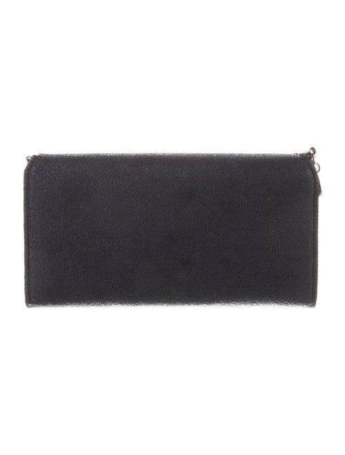 Stella McCartney Vegan Suede Continental Wallet