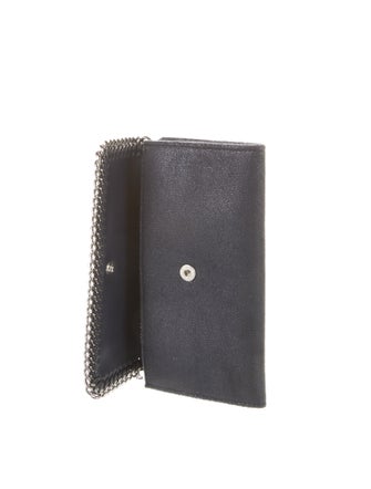 Stella McCartney Vegan Suede Continental Wallet
