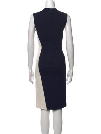 Stella McCartney Colorblock Pattern Knee-Length Dress