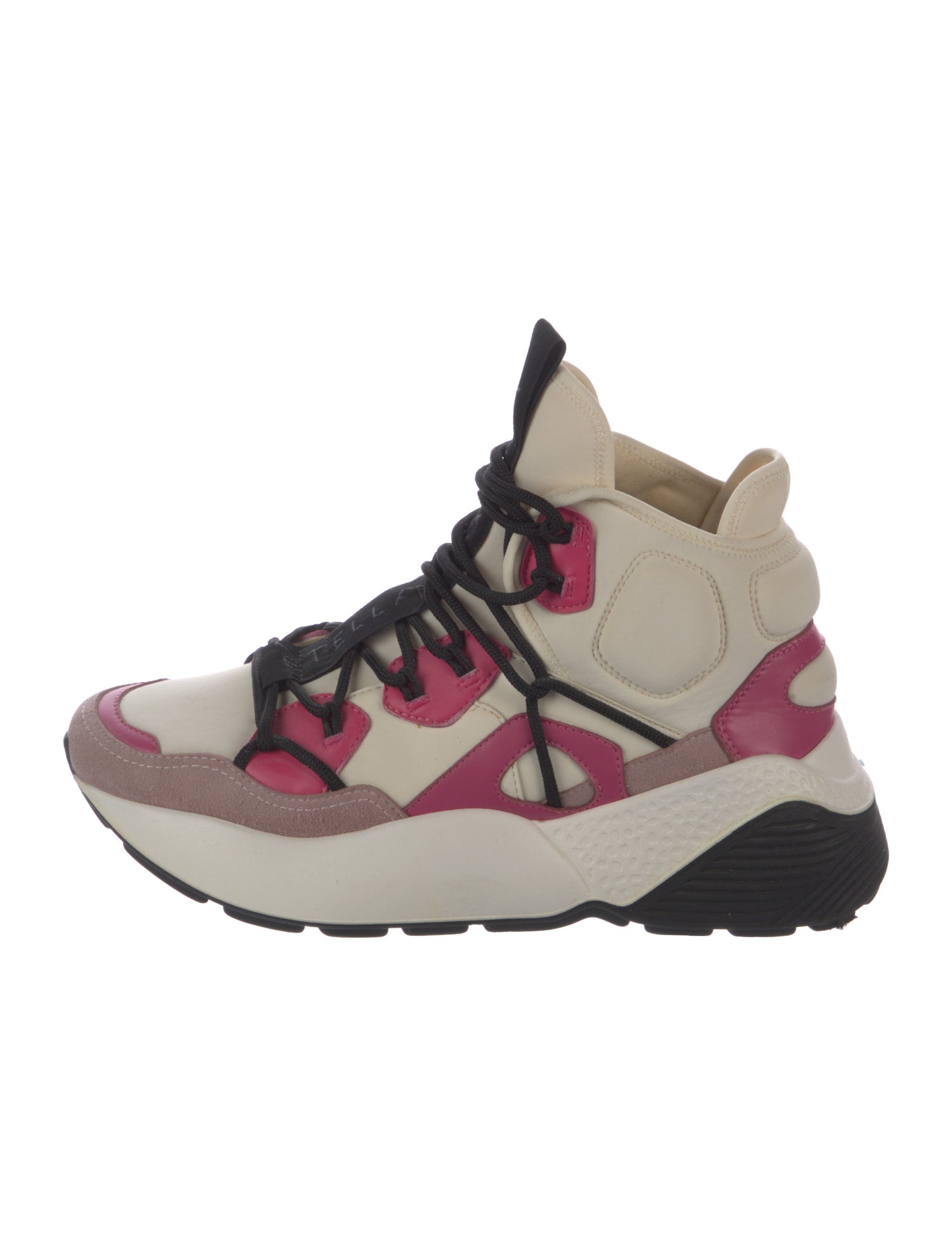 Stella McCartney Vegetarian Leather Printed Chunky Sneakers