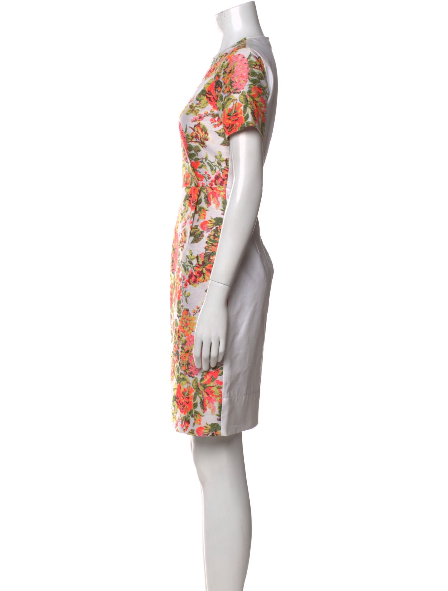 Stella McCartney Floral Print Knee-Length Dress