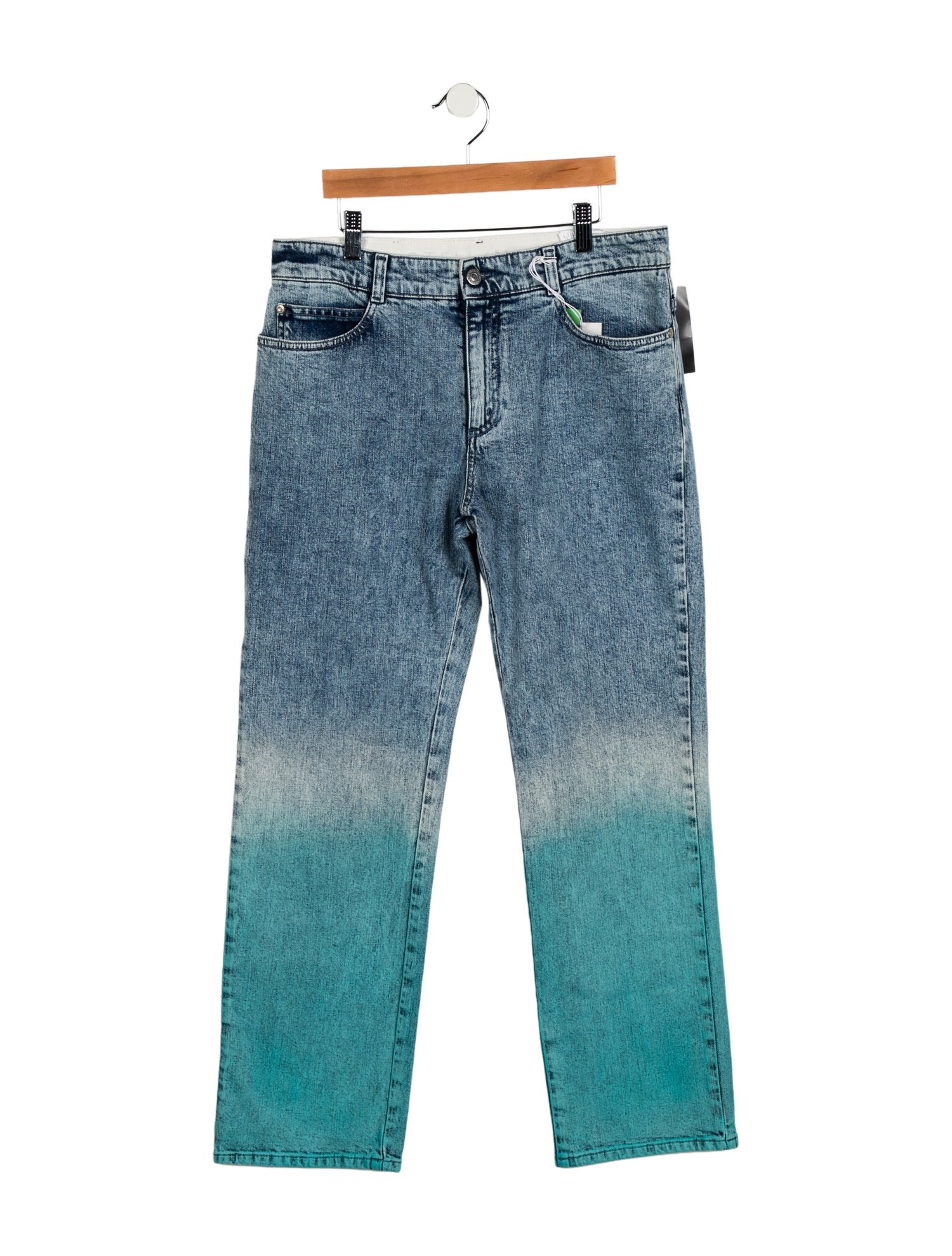 Stella McCartney Mid-Rise Straight Leg Jeans