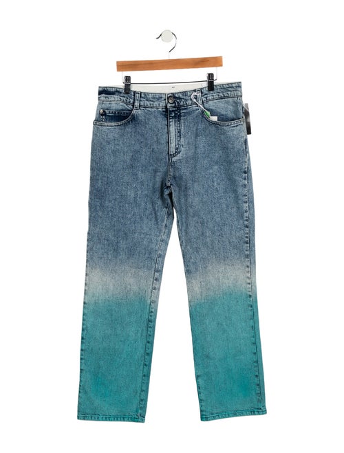 Stella McCartney Mid-Rise Straight Leg Jeans