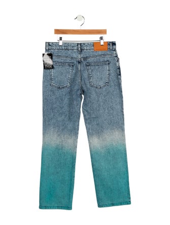 Stella McCartney Mid-Rise Straight Leg Jeans