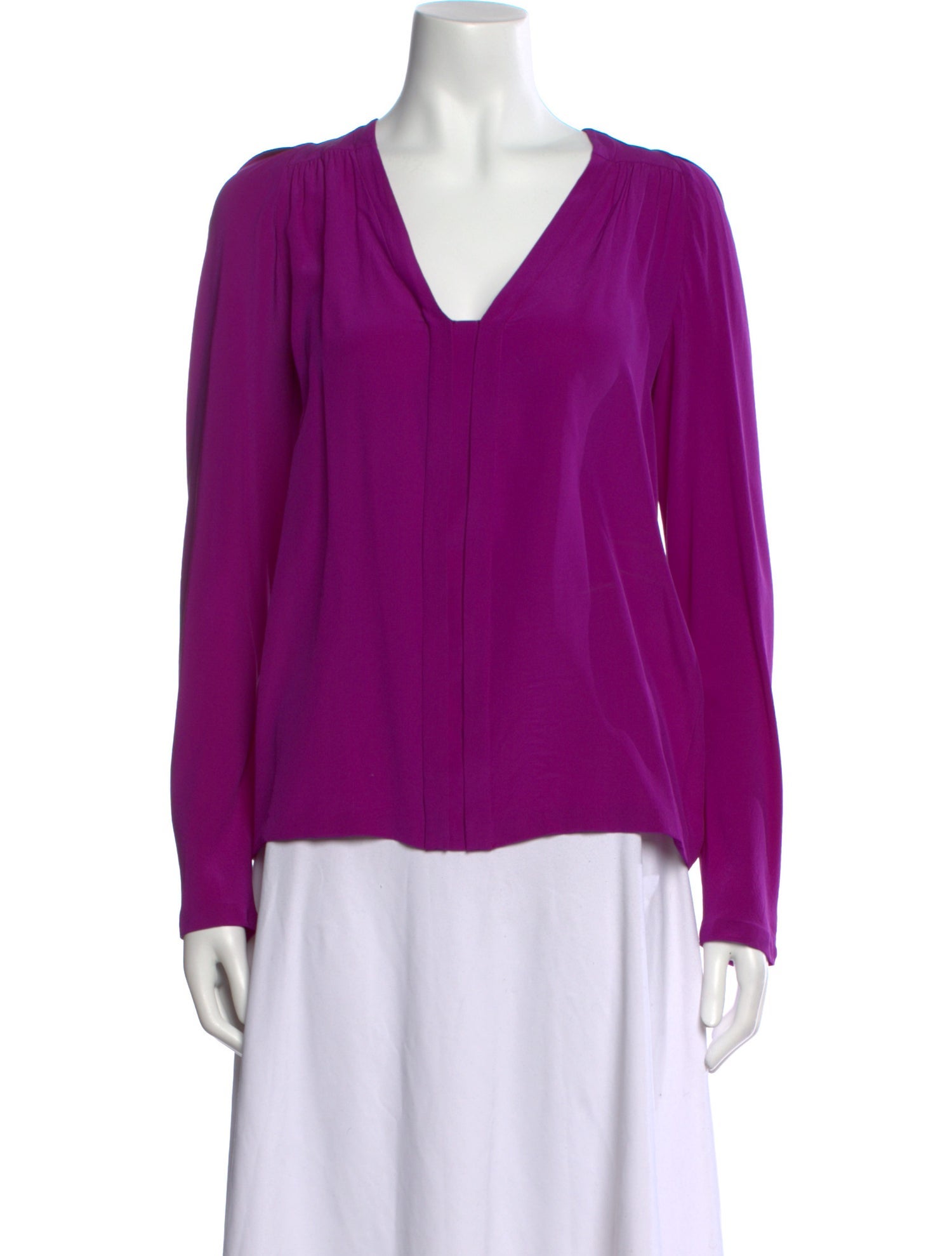 Stella McCartney Silk V-Neck Blouse