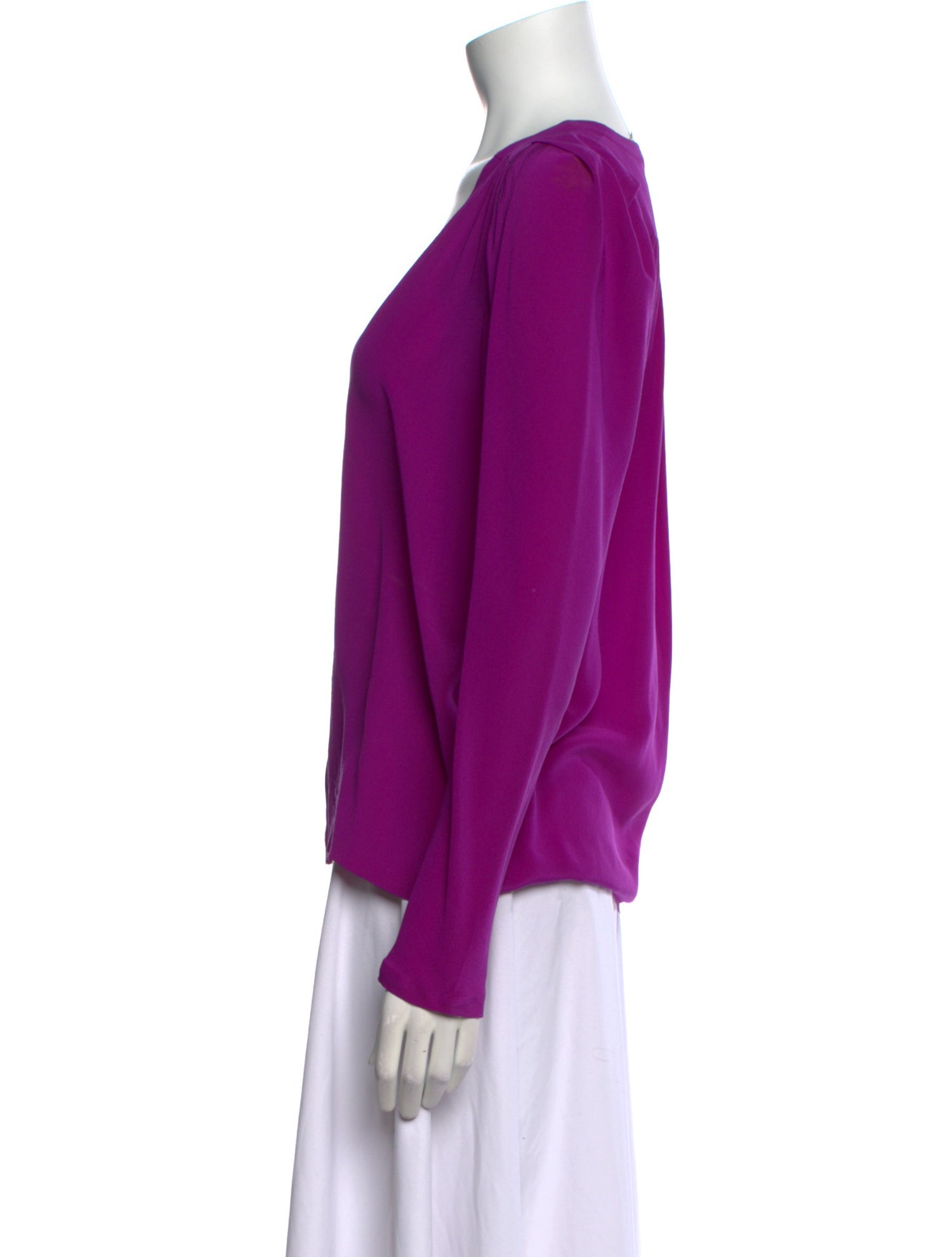 Stella McCartney Silk V-Neck Blouse