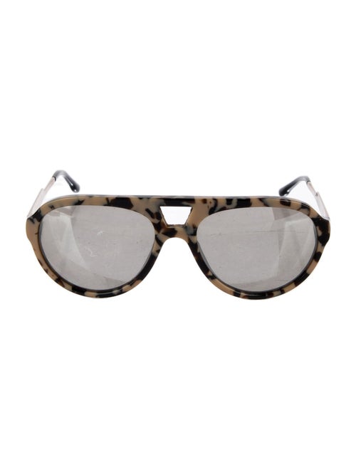 Stella McCartney Aviator Mirrored Sunglasses