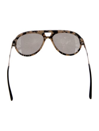 Stella McCartney Aviator Mirrored Sunglasses