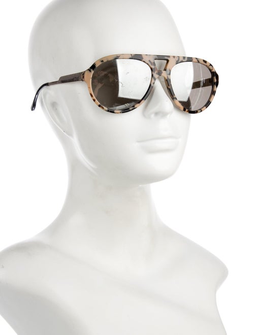 Stella McCartney Aviator Mirrored Sunglasses