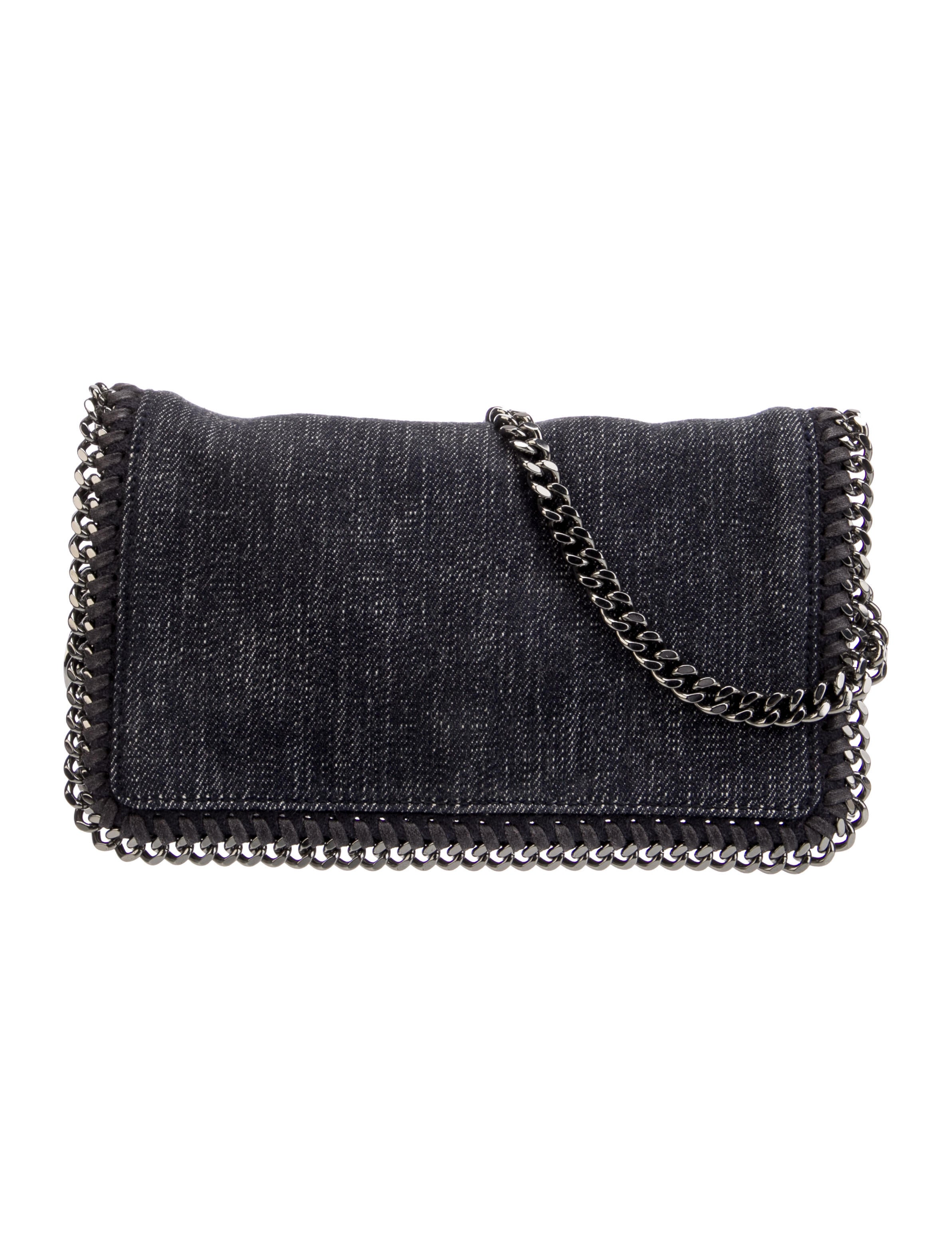 Stella McCartney Denim Clutch