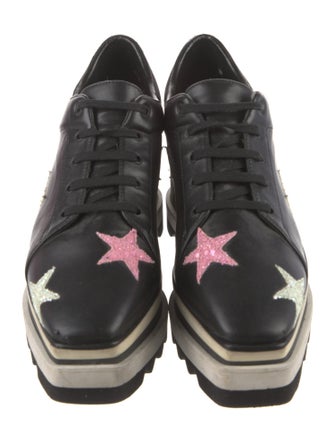 Stella McCartney Vegan Leather Graphic Print Sneakers