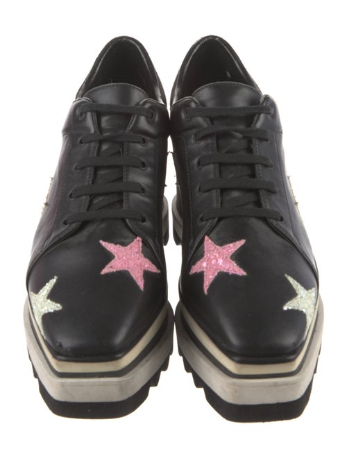 Stella McCartney Vegan Leather Graphic Print Sneakers