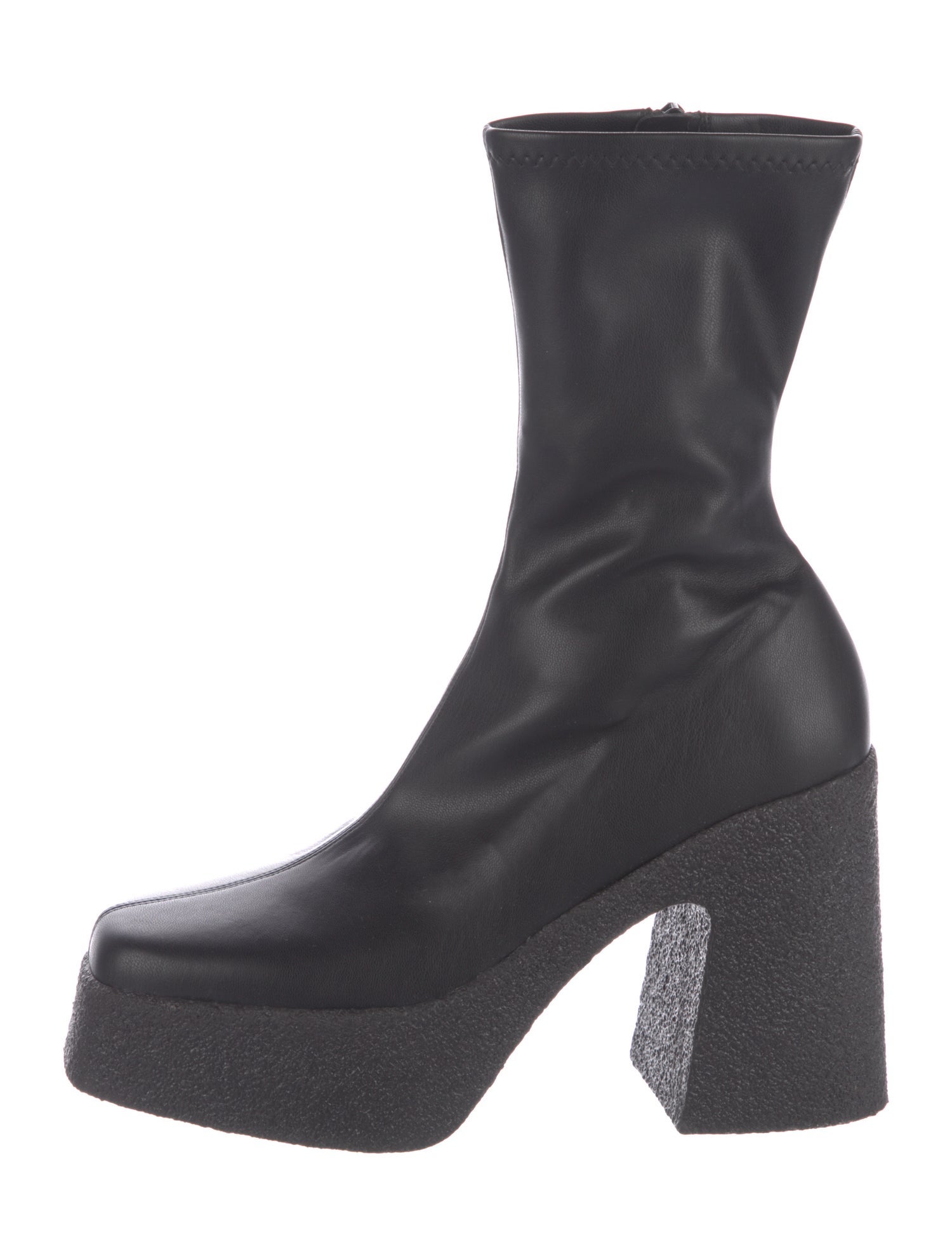 Stella McCartney Leather Sock Boots