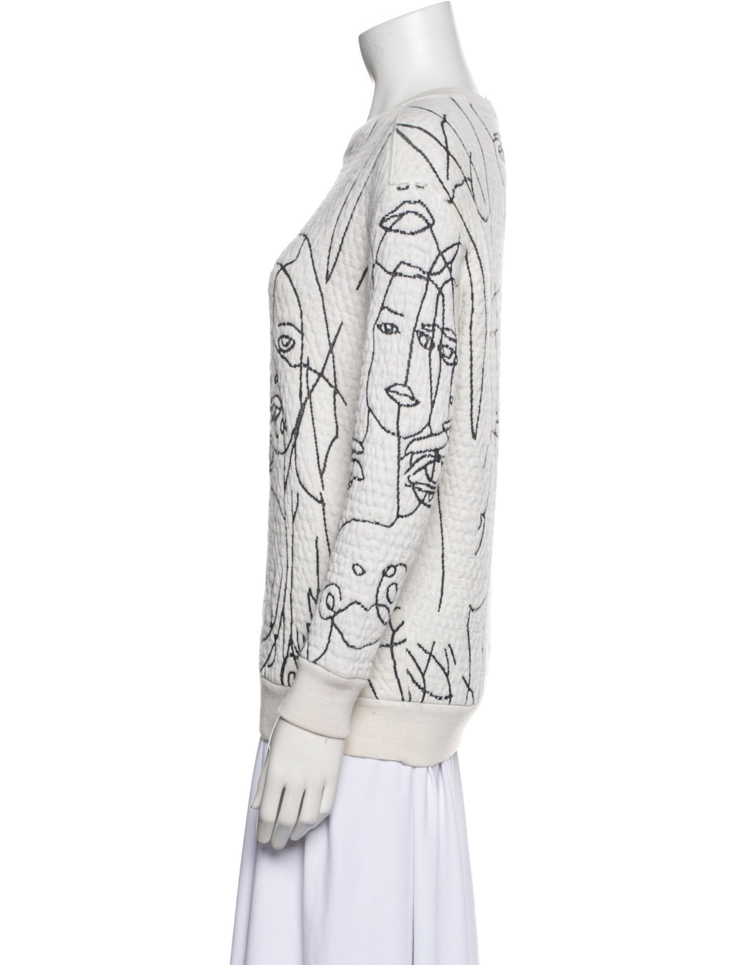 Stella McCartney Graphic Print Crew Neck Sweatshirt