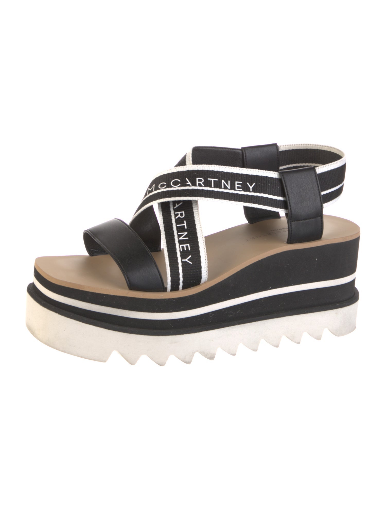 Stella McCartney Vegan Leather Printed Sandals