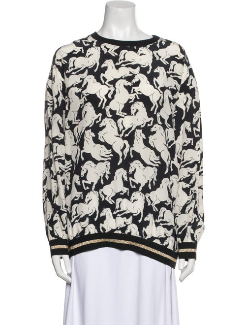 Stella McCartney Silk Printed Sweatshirt