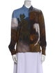 Stella McCartney Silk Printed Button-Up Top