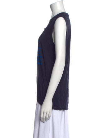 Stella McCartney Graphic Print V-Neck Top