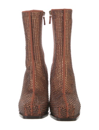 Stella McCartney Crystal Embellishments Sock Boots