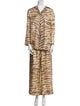 Stella McCartney Silk Animal Print Set