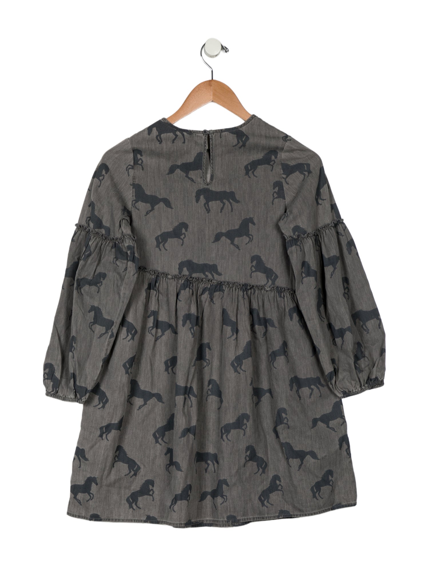 Stella McCartney Girls' Long Sleeve Cotton Dress