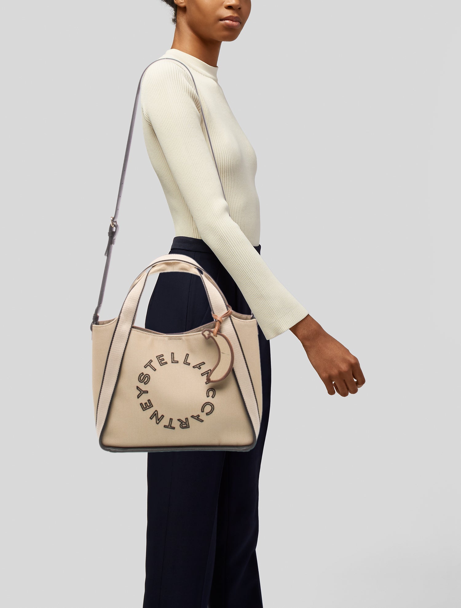 Stella McCartney Canvas Shoulder Bag