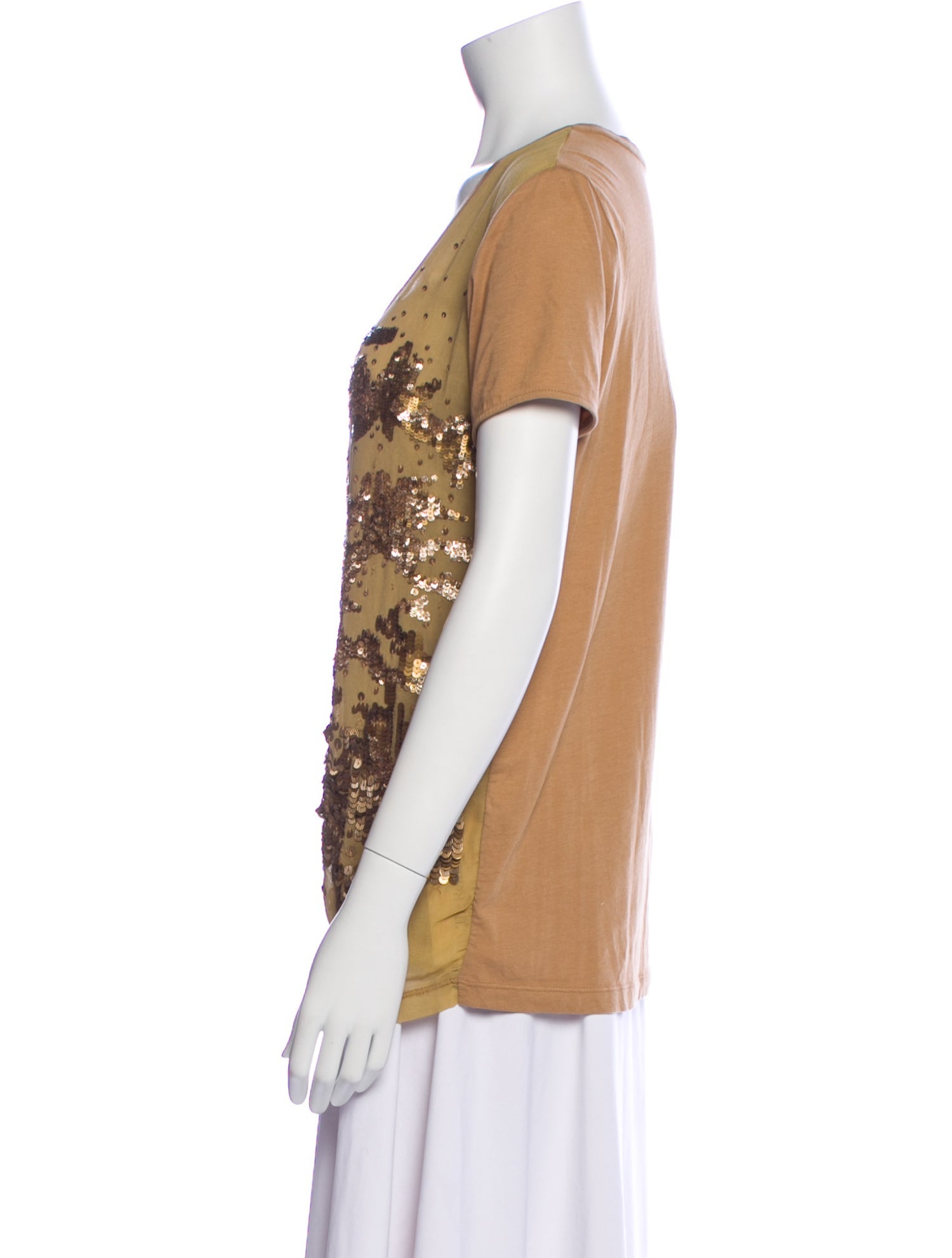 Stella McCartney Patterned Scoop Neck T-Shirt