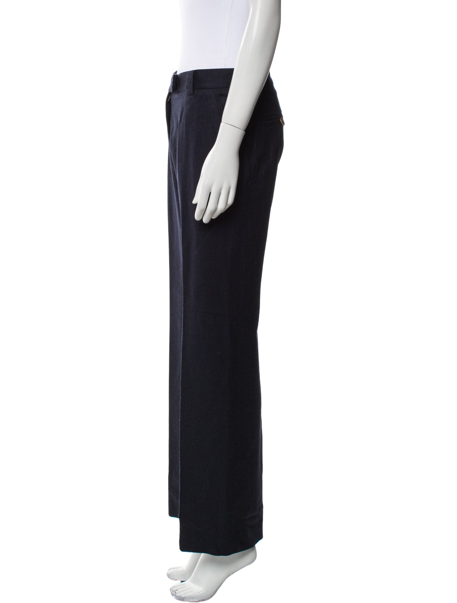 Stella McCartney Wool Wide Leg Pants
