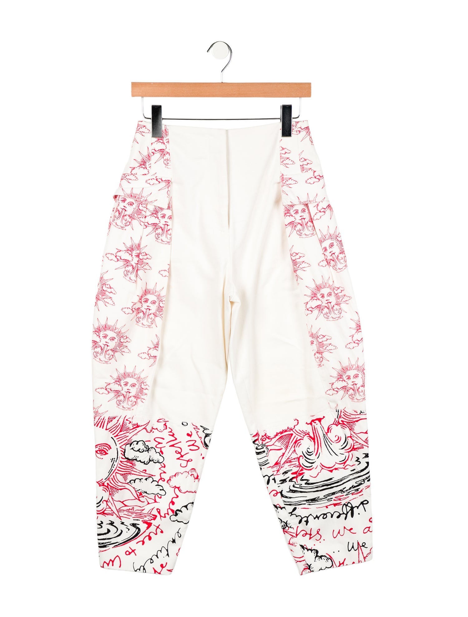 Stella McCartney High-Rise Straight Leg Jeans