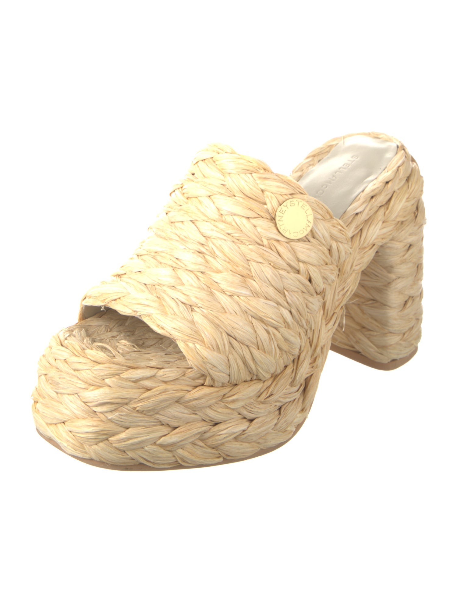 Stella McCartney Straw Espadrilles