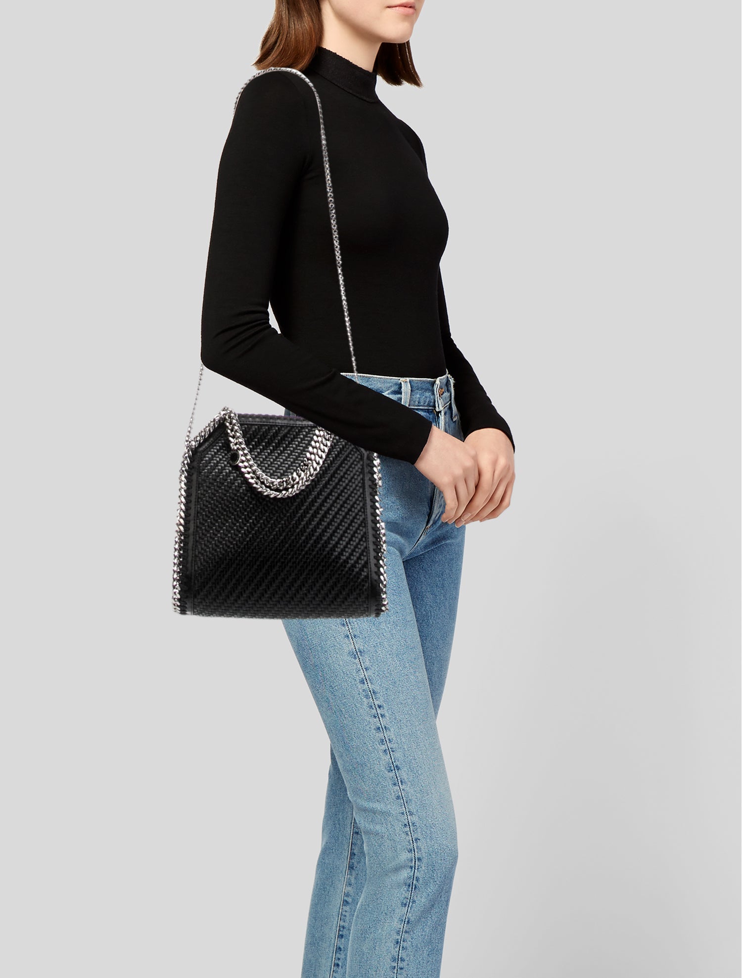 Stella McCartney Vegetarian Leather Top Handle Bag