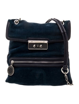 Stella McCartney Velvet Shoulder Bag