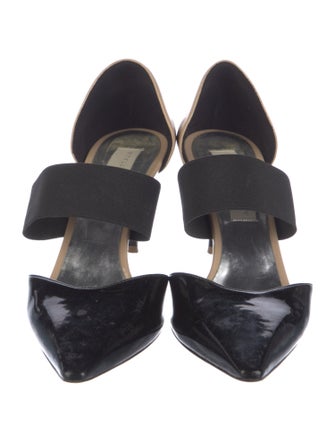 Stella McCartney Patent Leather D'Orsay Pumps