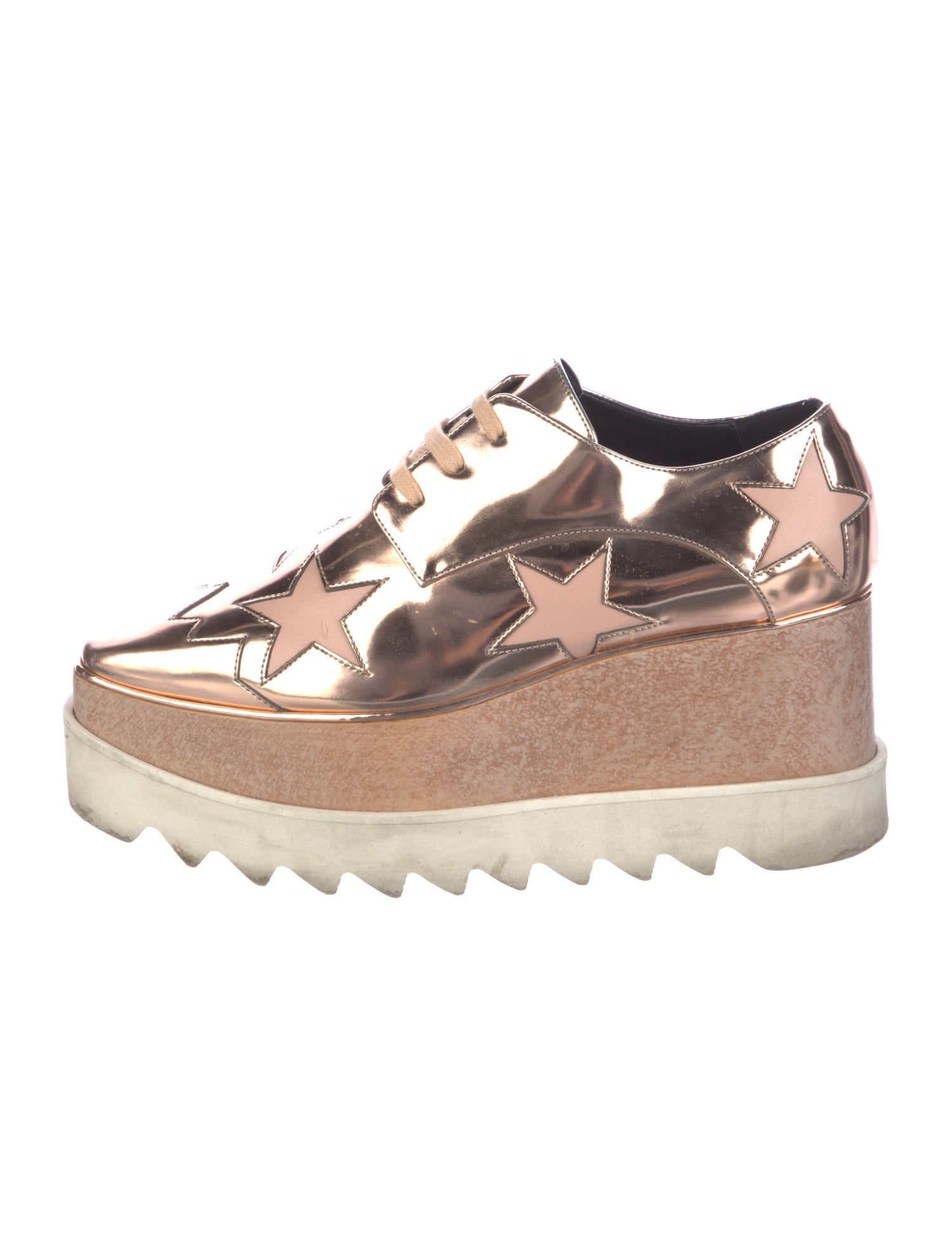 Stella McCartney Vegetarian Patent Leather Sneakers