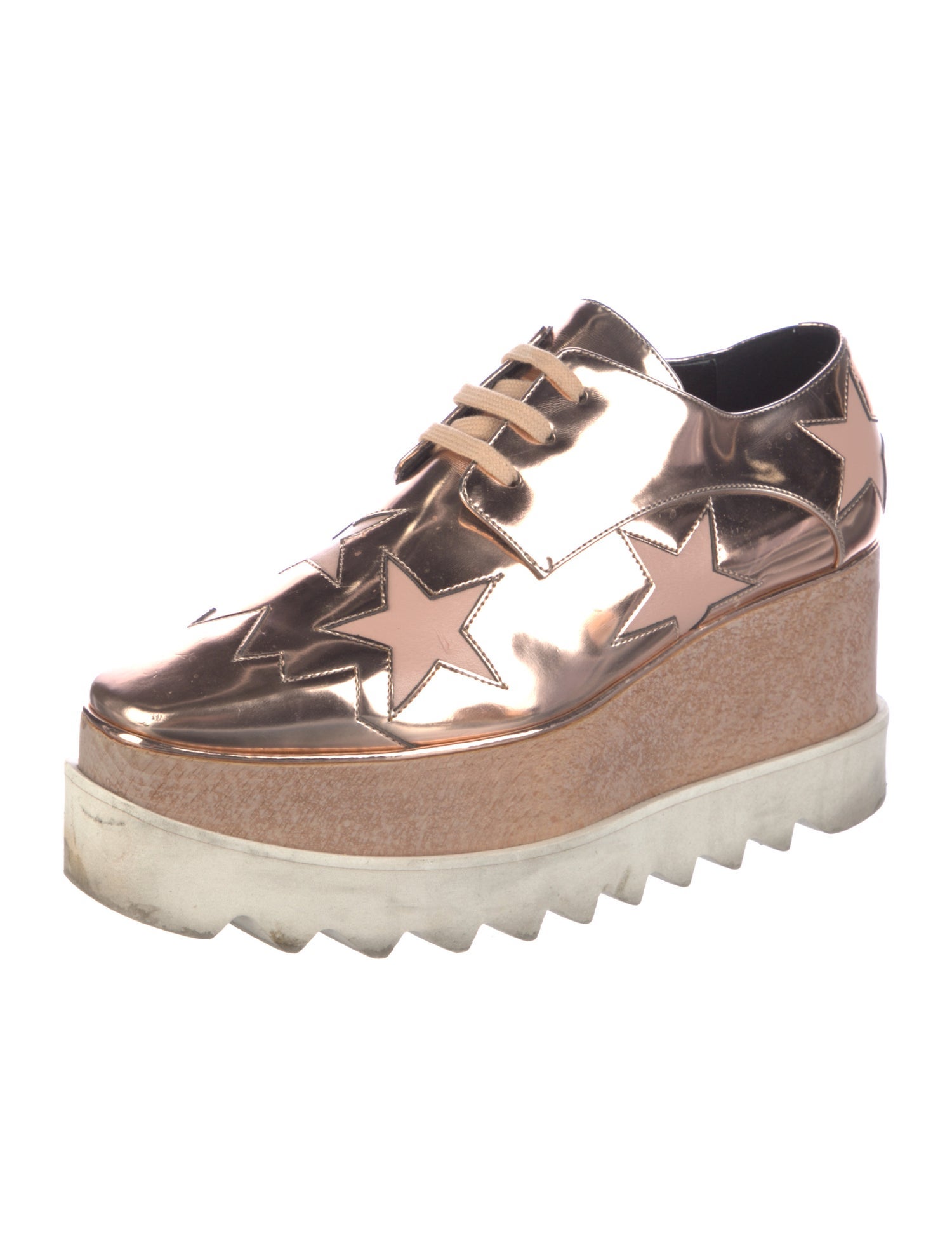 Stella McCartney Vegetarian Patent Leather Sneakers