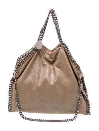 Stella McCartney Vegetarian Suede Shoulder Bag