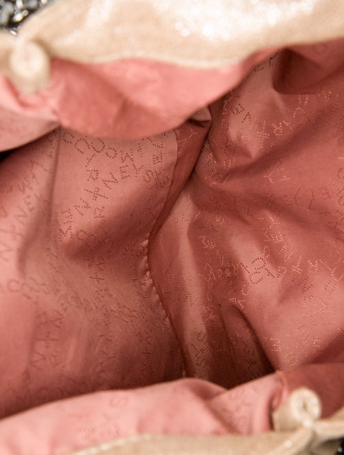 Stella McCartney Vegetarian Suede Shoulder Bag