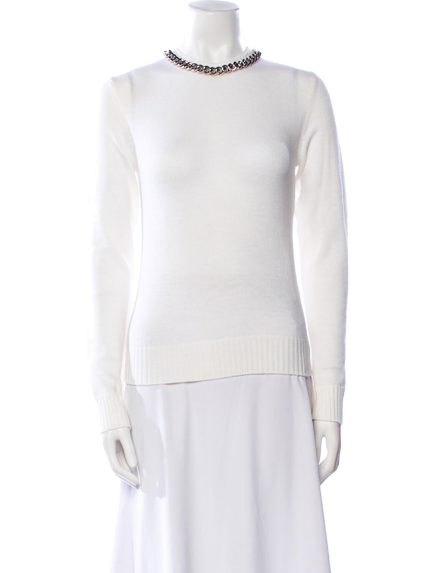 Stella McCartney Virgin Wool Crew Neck Sweater