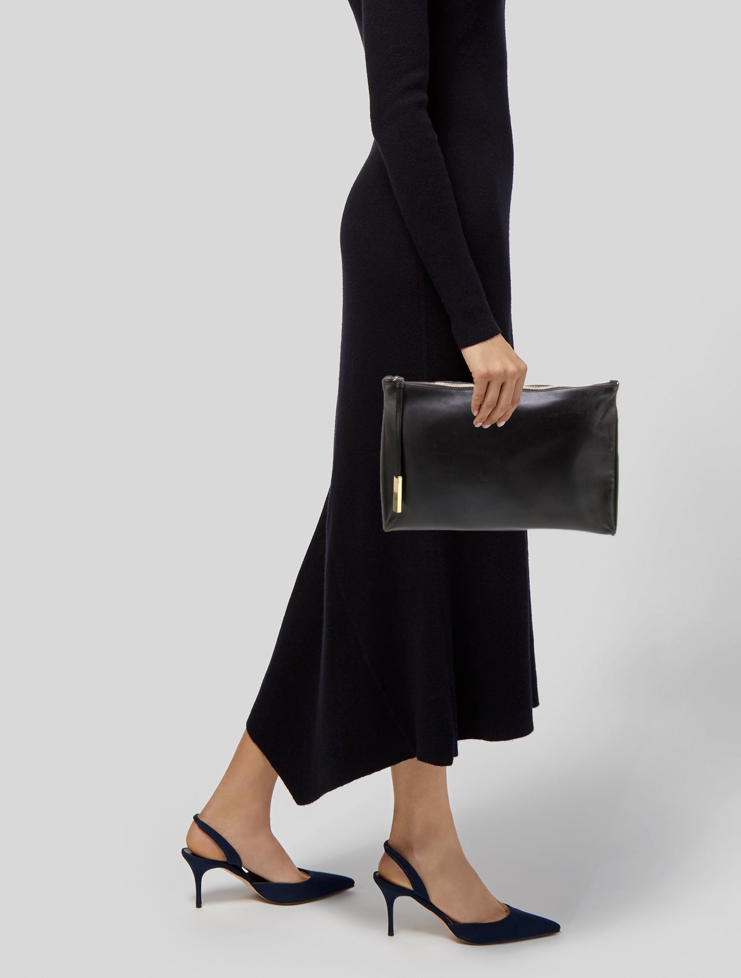 Stella McCartney Leather Clutch