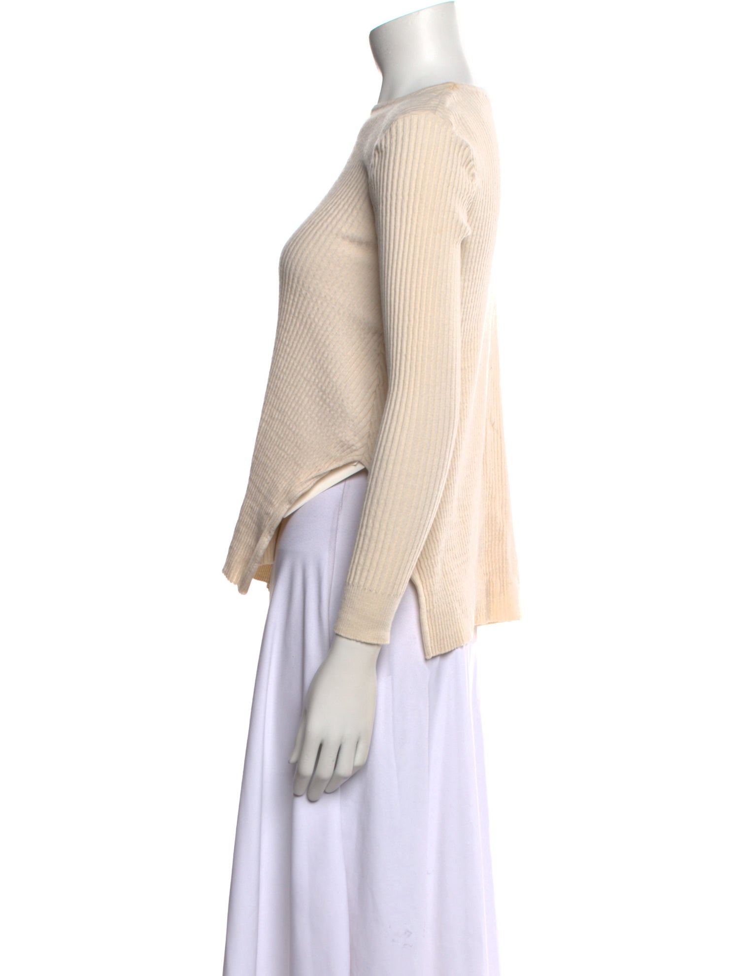 Stella McCartney Virgin Wool Bateau Neckline Sweater