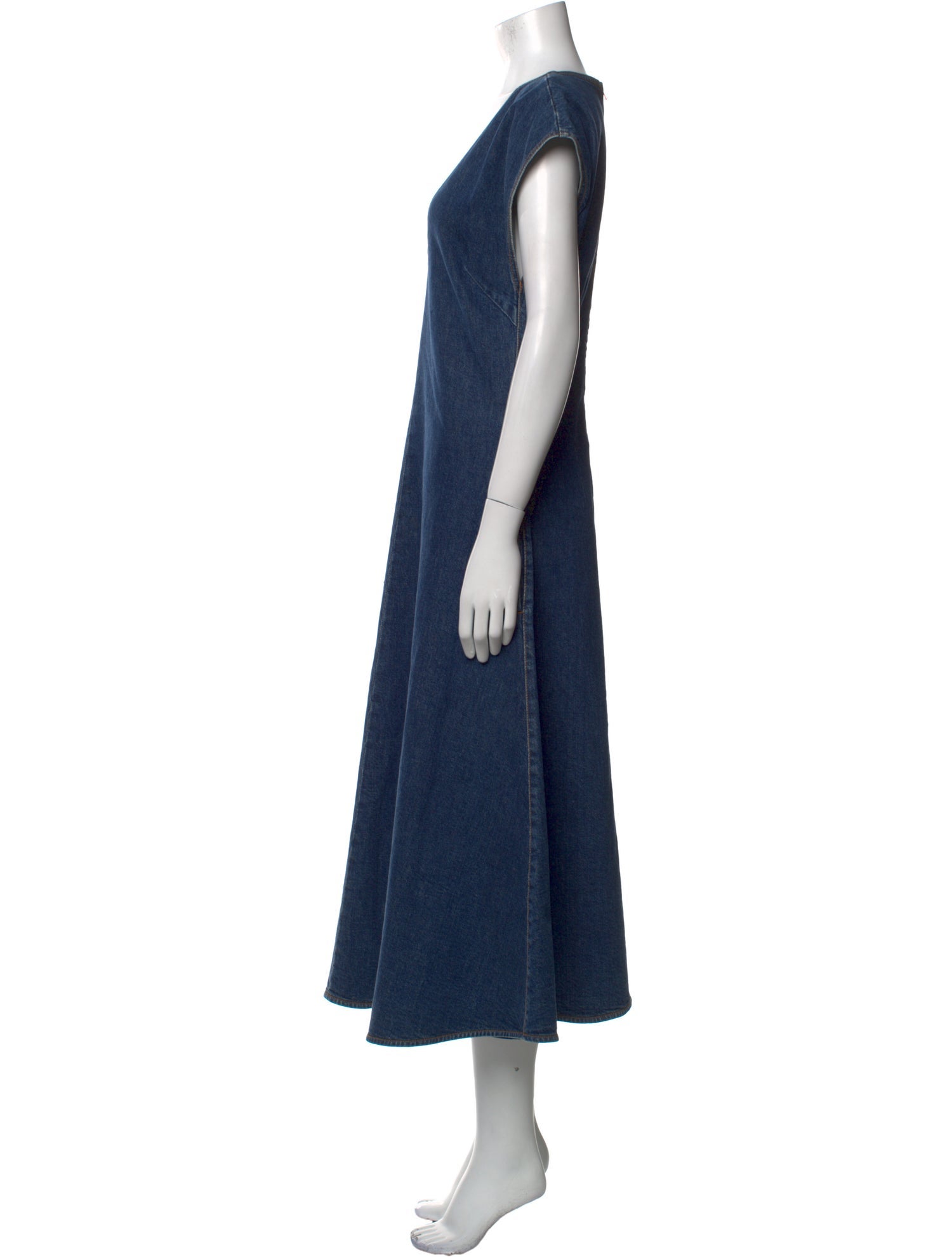 Stella McCartney V-Neck Long Dress