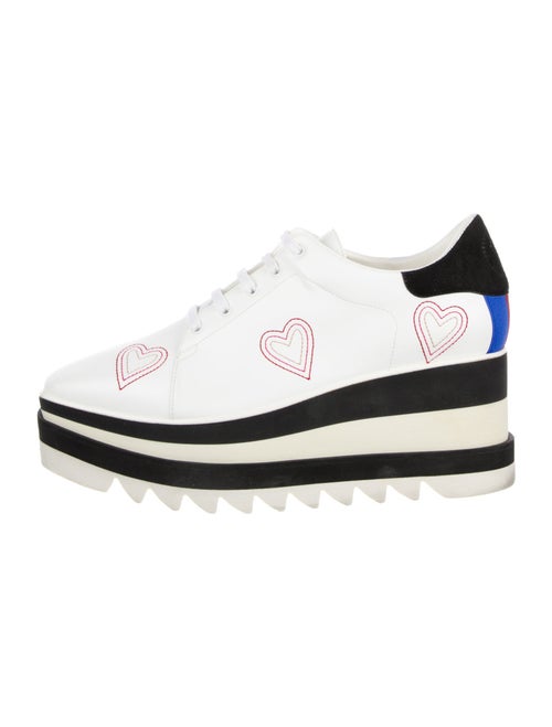 Stella McCartney Vegetarian Leather Printed Oxfords