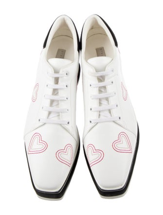 Stella McCartney Vegetarian Leather Printed Oxfords