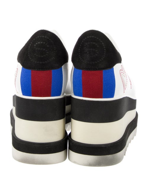 Stella McCartney Vegetarian Leather Printed Oxfords