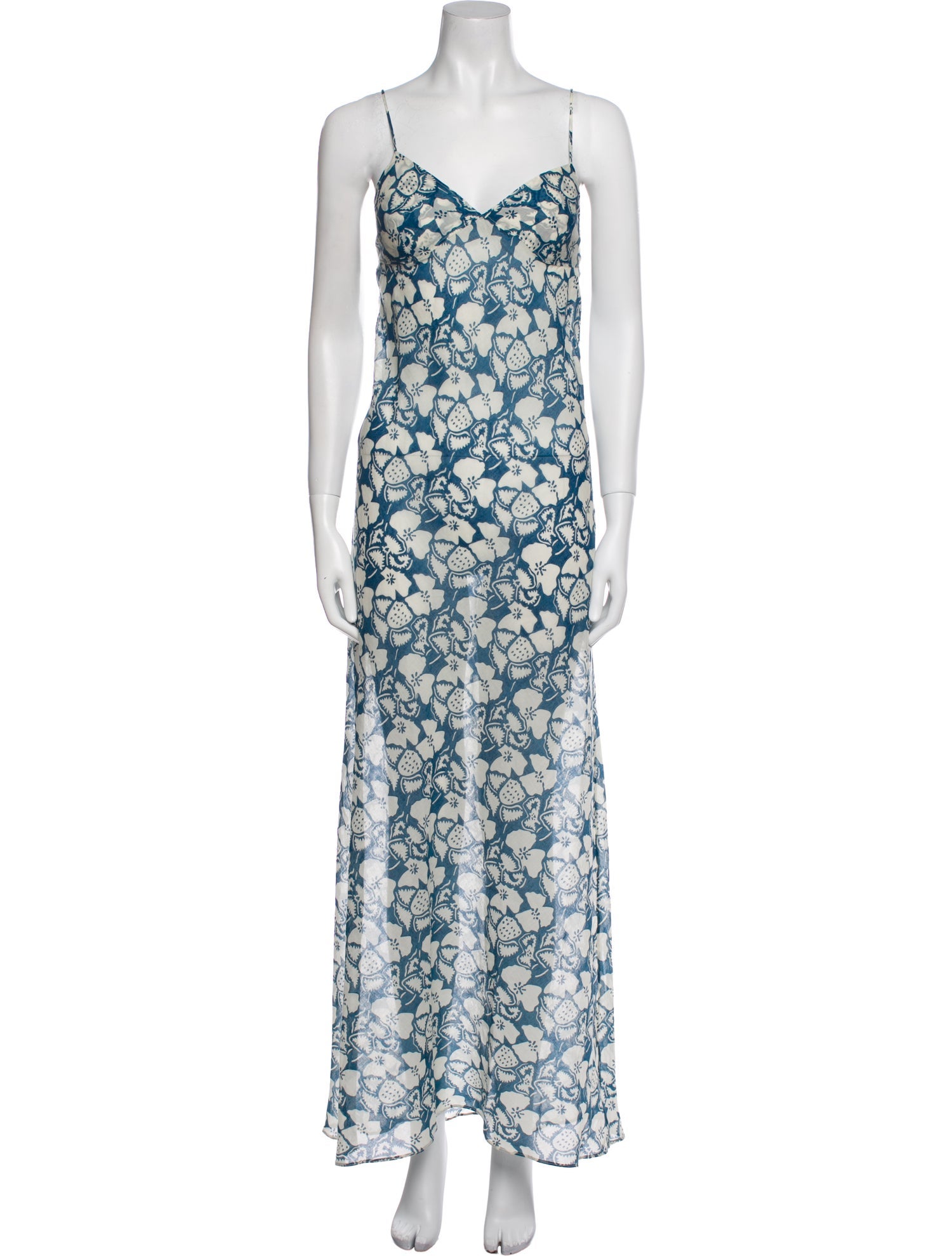 Stella McCartney Floral Print Long Dress