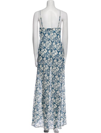 Stella McCartney Floral Print Long Dress