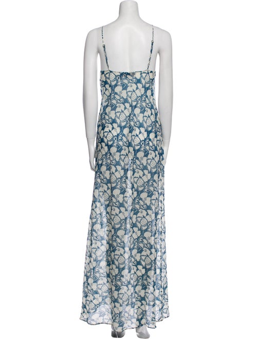 Stella McCartney Floral Print Long Dress