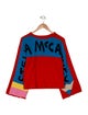 Stella McCartney Girls' Patterned Knit Crew Neck Sweater