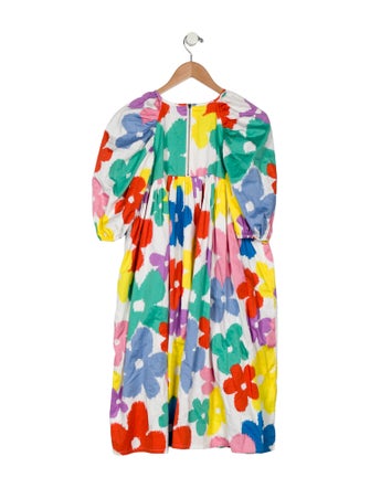 Stella McCartney Girls' Patterned Long Sleeved Dress